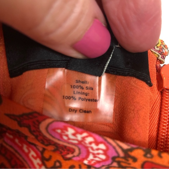 Talbots Fully Lined Silk Maxi Skirt   Size 10 - Picture 6 of 7